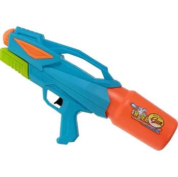 Pistole vodní stříkací 38cm se zásobníkem na vodu plastová 3 barvy