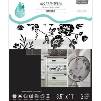 Transfer na nábytek ReDesign with Prima - H2O Transfer A4 - Blossomy