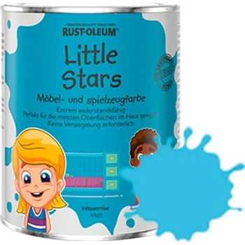 barva na zeď Rust Oleum Little Stars - dětský nábytek - 750 ml , Water Nymph/ Wassernixe/ Vodní víla