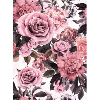 Umělecký papír Rýžový papír A4 -741 -Velké růže - Cadence