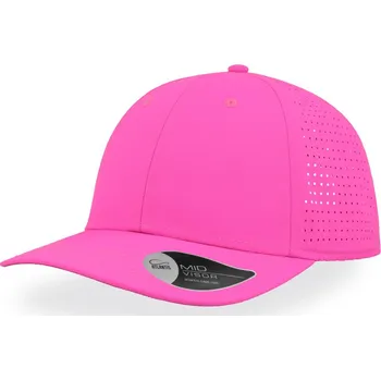 Pracovní přilba Atlantis Headwear Kšiltovka Breezy, 6 panelová COT336040t2299-fuchsia flu UNI Fuchsia fluorescent