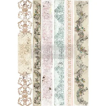 Transfer na nábytek ReDesign with Prima - Distressed Borders II