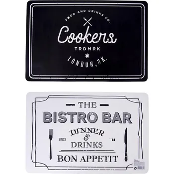 prostírání Prostírání 43,5x28,5 cm mix dekorů plast