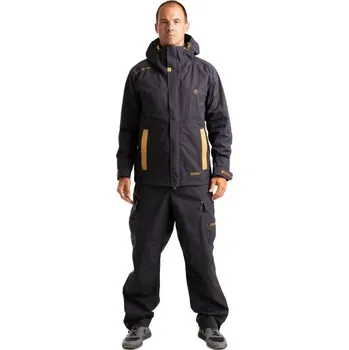 Rybářské oblečení Rybářská a outdoorová bunda ADVENTER & FISHING SIRIUS XL Černá, Žlutá