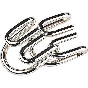 Hlavolam Eureka! Hanayama Cast Huzzle Devil- kovový hlavolam