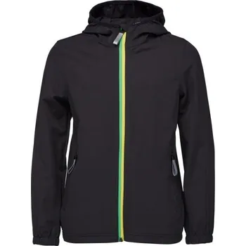 Dětská bunda LOAP URMILI 112/116 Černá, Zelená, Žlutá