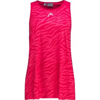 Dámské tenisové tričko HEAD Agility Tank Top magenta/print vision M
