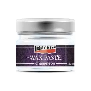 Výtvarná barva Vosková pasta chameleon, 20 ml - modrá