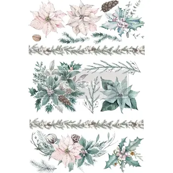 Transfer na nábytek ReDesign with Prima - Evergreen Florals