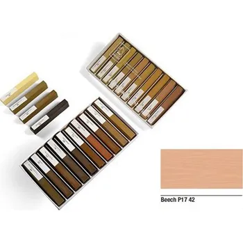 Olej na dřevo Borma wachs HARTWACHS retušovací tyčinka z tvrdého tavitelného vosku 20 gr., 42 beech P17