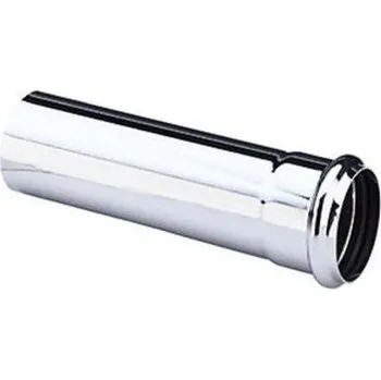Fitinka Chromovaná trubka prodlužovací ALBERTONI 130mm pro prodloužení mosazné trubky 32mm
