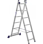 Žebřík výsuvný 2x6 příček (výška 1,60 m/2,54 m)