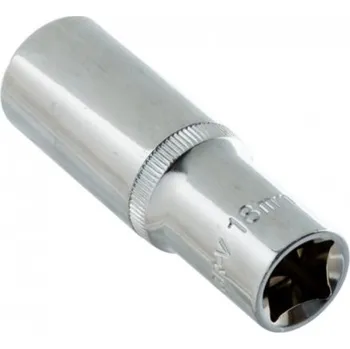 12 úhlových dlouhých nástrčných hlavic 1/2" 18mm Neo 08-077 NEO 40253