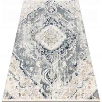 Koberec Koberec do obýváku KLASICKÝ TRADIČNÍ VZOR modrý zelený 140x190 cm