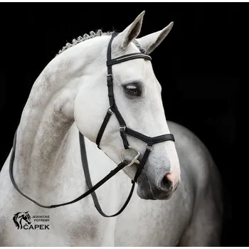 Uzdečka Horseware -RAMBO MICKLEM DIAMOND COMPETITION- - Černá - Small (Cob)