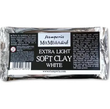 Modelovací hmota Soft Clay 160g White - modelovací hmota bílá