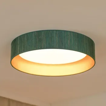 Brilagi - LED Stropní svítidlo BOSTON ROLLER LED/24W/230V pr. 45 cm zelená/zlatá