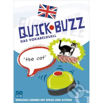 Německý jazyk QUICK BUZZ - Das Vokabelduell Englisch: Sprachspiel - Hueber Hueber
