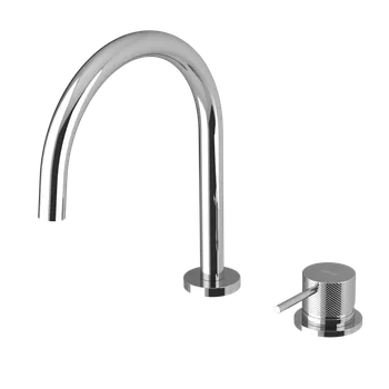 Vodovodní baterie Sapho Ultrasan Dvouprvková stojánková umyvadlová baterie bez výpusti, chrom, UT019V