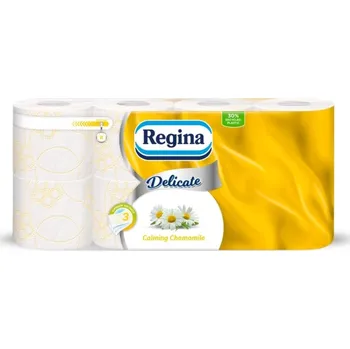 Toaletní papír Papír toaletní 3 vrstvý Delicate heřmánek 8 ks