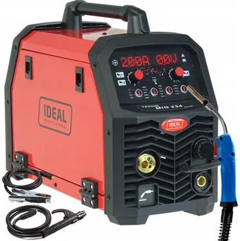 Svářečka Svařovací stroj IDEAL Tecnomig 234 Pulse 4x4 migomat alu