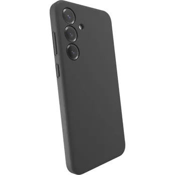 Pouzdro na mobilní telefon Picasee Liquid case na Samsung Galaxy S25+ 5G - Vlastní gravírování - Černá