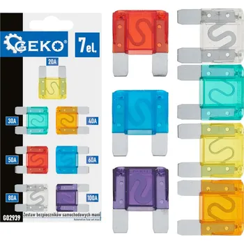 Vrták Pojistky do auta MAXI, sada 7 ks. GEKO G02939