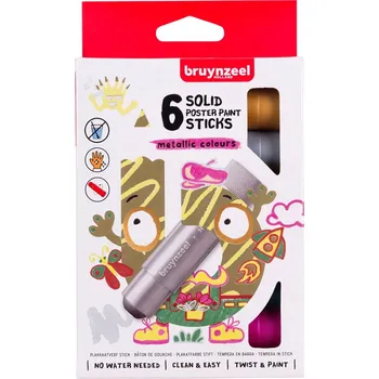 Pastelka Pastelky voskové Bruynzeel 6 ks