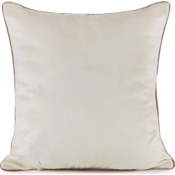 Povlak na dekorativní polštářek Luxusní dekorační povlak na polštář GAJA 2 krémový 60 x 60 cm