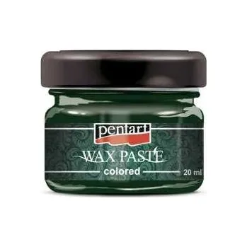 Výtvarná barva Vosková pasta barevná Pentart, 20 ml - zelená