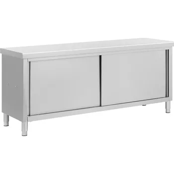 Kuchyňská skříňka Royal Catering - RCSSCB-200X60-H - 200 cm, 87 cm, 60 cm, kov