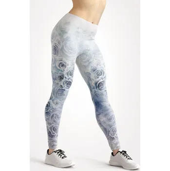 Dámské legíny UTOPY Dámské sportovní legíny Frozen Roses Velikost: S