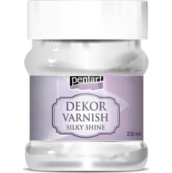 barva a nátěr na dřevo Dekor lak lesklý - Dekor varnish silky shine, 230 ml