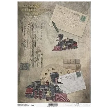 Umělecký papír Rýžový papír A4- R1137