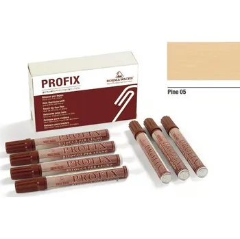 Olej na dřevo Borma wachs HOLZ PROFIX 1ks - retušovací fix, 05 borovice