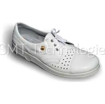 Pracovní obuv ESD polobotky TRAINER, bílé, velikost 46 - 100104002715