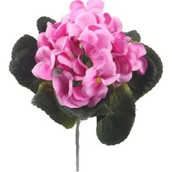 Zahradní dekorace Africká fialka 22 cm, fialová