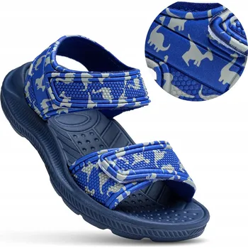 Chlapecké sandály Axim dětské sandály pěnové modré velikost 34