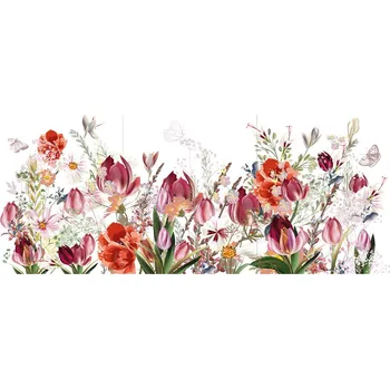 Podsedák Transfer na nábytek Tulip Fields, velký nařezaný na 3 ks