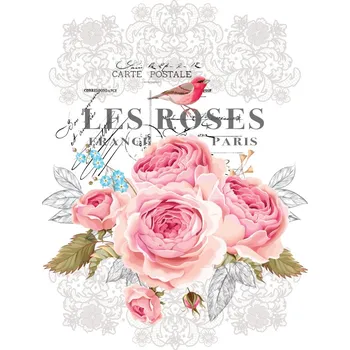 Podsedák Transfer na nábytek -Les Roses – malý 1 Kus