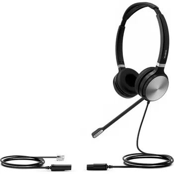 Sluchátka Yealink YHS36 Dual náhlavní souprava na obě uši s QD-RJ9 konektory