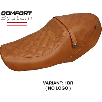 Moto sedlo TPZ Italia potah sedla Yamaha XSR 900 (22-25) Adeje comfort model potah sedla: bez loga 1BR (brown)