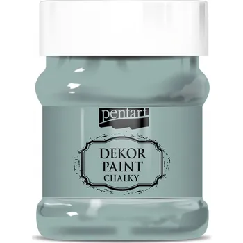 Vodová barva Dekor paint chalky křídová barva, country modrá - 100 ml