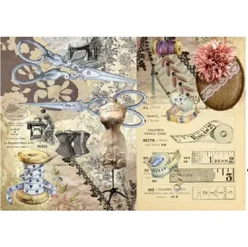 Umělecký papír Rýžový papír A3 - 645 - Švadlenka - Cadence