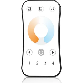 LED páska Skydance LED ovladač RF CCT (4 zóny) - R7 Barva: Bílá