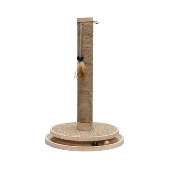 Designed by Lotte dřevěné škrabadlo Zavi - hnědá