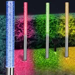 Deuba Sada 4 LED solárních lamp - barevné