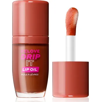 Lesk na rty Revolution Relove Drip It olej na rty odstín Peach 5.5 ml