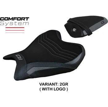 Moto sedlo TPZ Italia potah sedla Yamaha R7 (21-25) Thera comfort model potah sedla: s logem 2GR (grey)