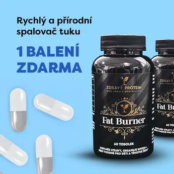 Spalovač tuku 1+1 ZDARMA: Supersilný spalovač tuku FATBURNER
